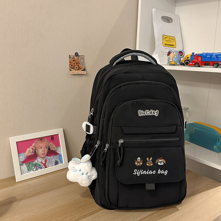Cute Illustrated Character-Themed Backpack Kalsten
