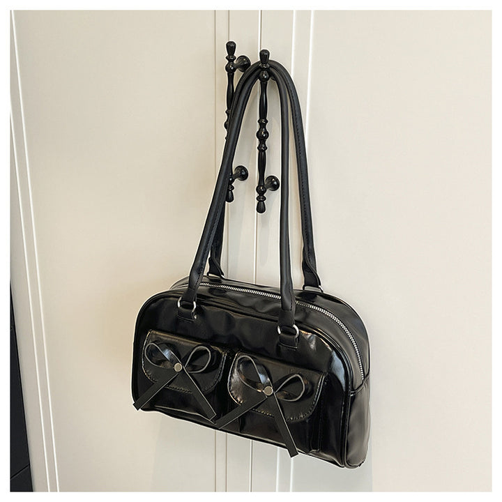 Stylish Multifunctional Handbag with Bow Detail Kalsten