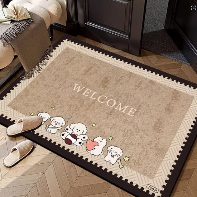 Decorative Door Mat Kalsten
