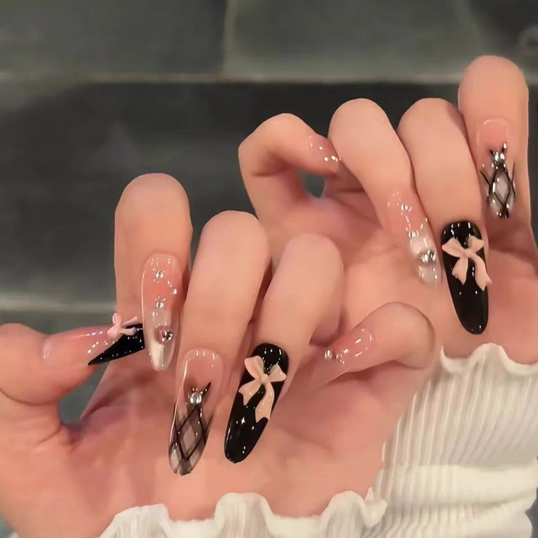 Decorative Stiletto Nail Tips
