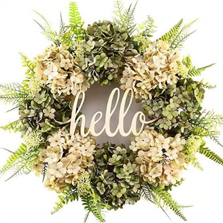 Floral Welcome Wreath
