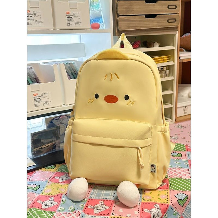 Creative Designed Backpack with Plush Applications Kalsten