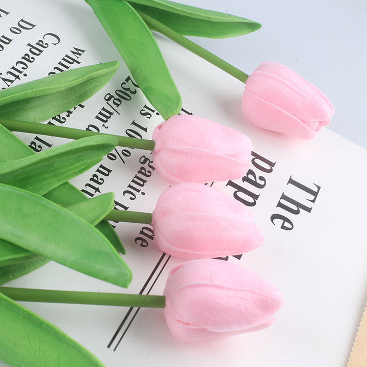 Realistic Tulip Floral Arrangement
