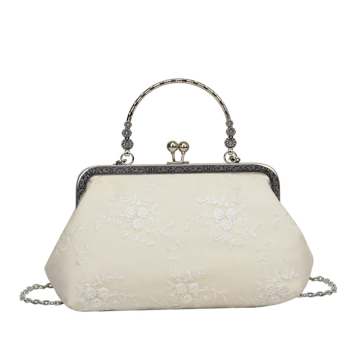 Embroidered Vintage Clutch