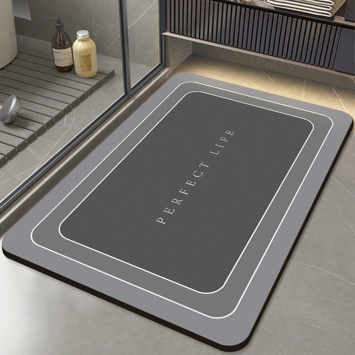 Stylish Checkerboard Bath Mat Kalsten