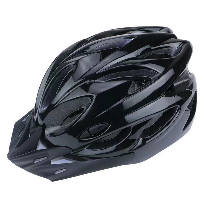 ventilated in-mold mountain cycling helmet with detachable visor and micro-adjust fit Kalsten