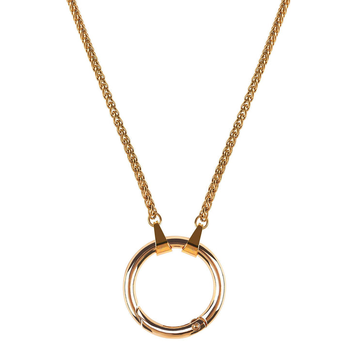 Elegant Chain Link Pendant Necklace Kalsten