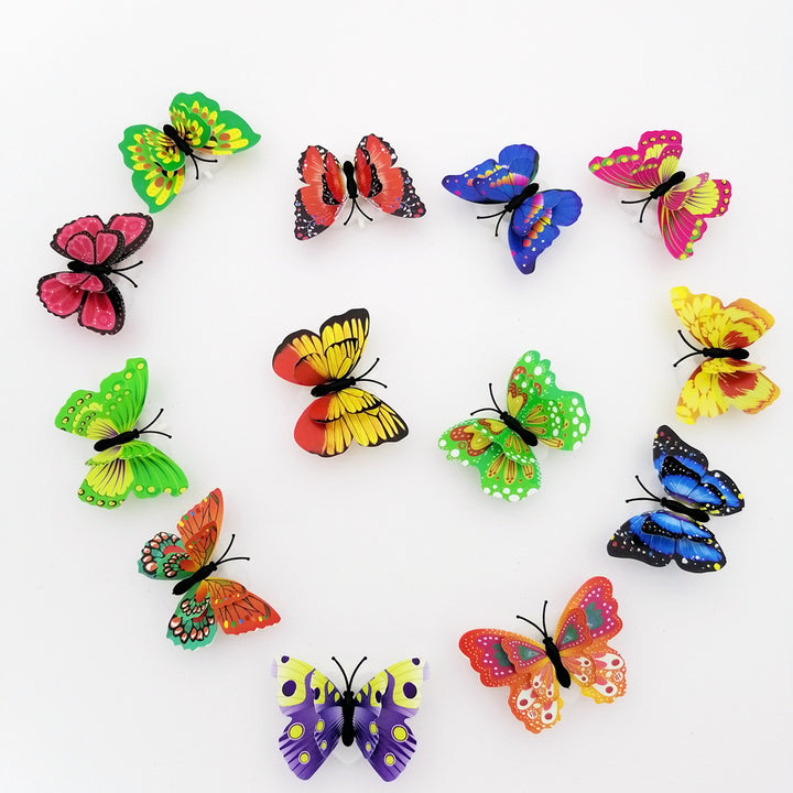 Glittering Butterfly Hair Clips Kalsten