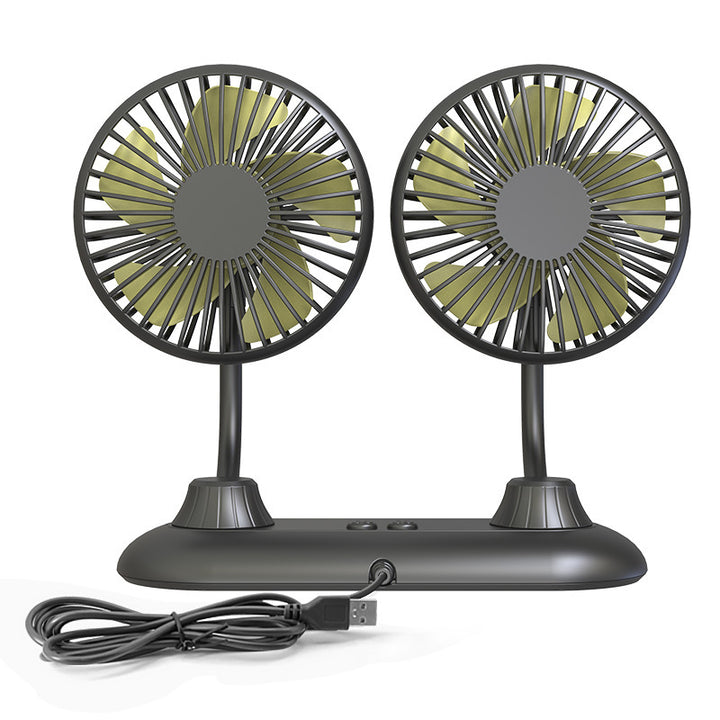 Dual Adjustable Desktop Fan Kalsten
