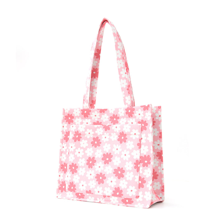 Trendy shopping bag with floral design Kalsten