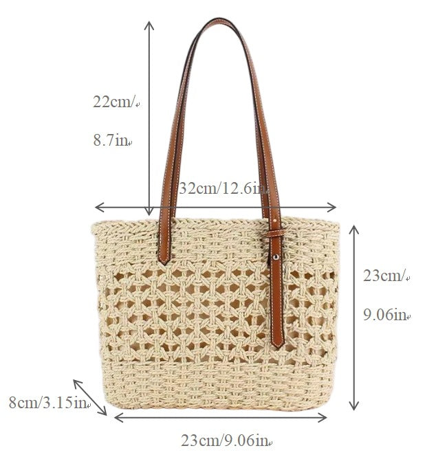 Handmade Macrame Tote Bag Kalsten
