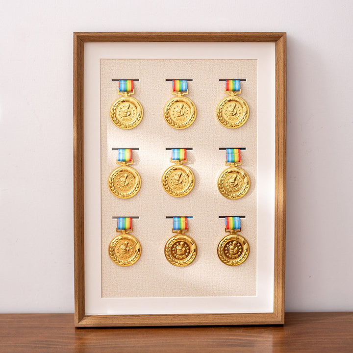 Decorative Medal Display Shadow Box Frame for Home