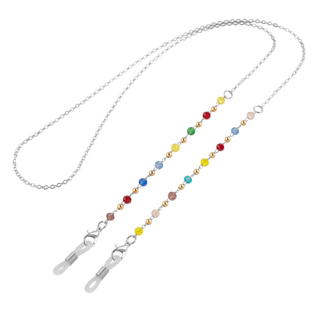 Colorful Crystal Decorative Eyewear Chain Kalsten