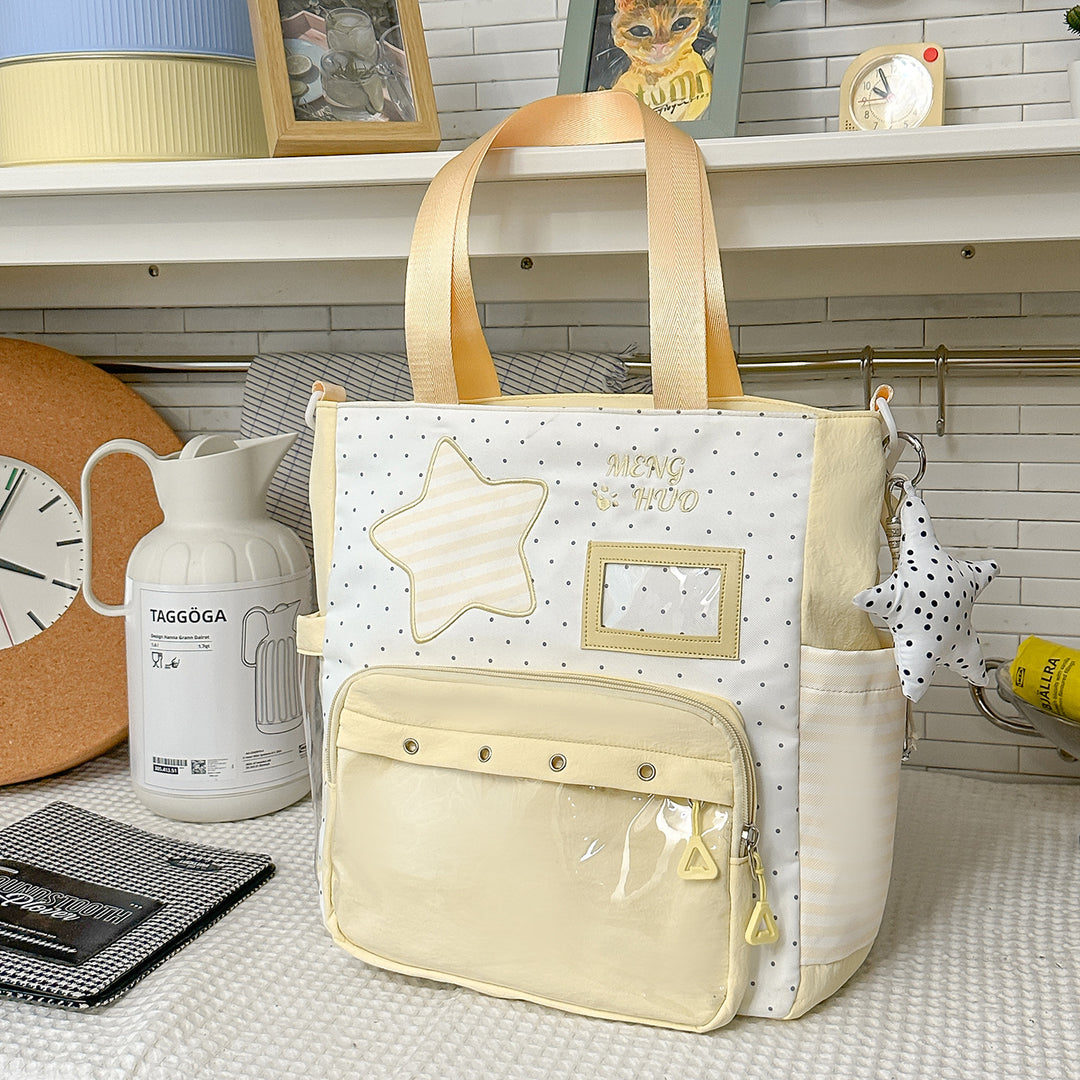 Fun-Themed Star Print Backpack Kalsten