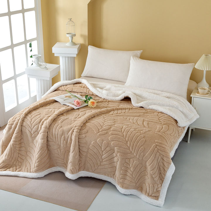 Cozy Fleece Throw Blanket Kalsten