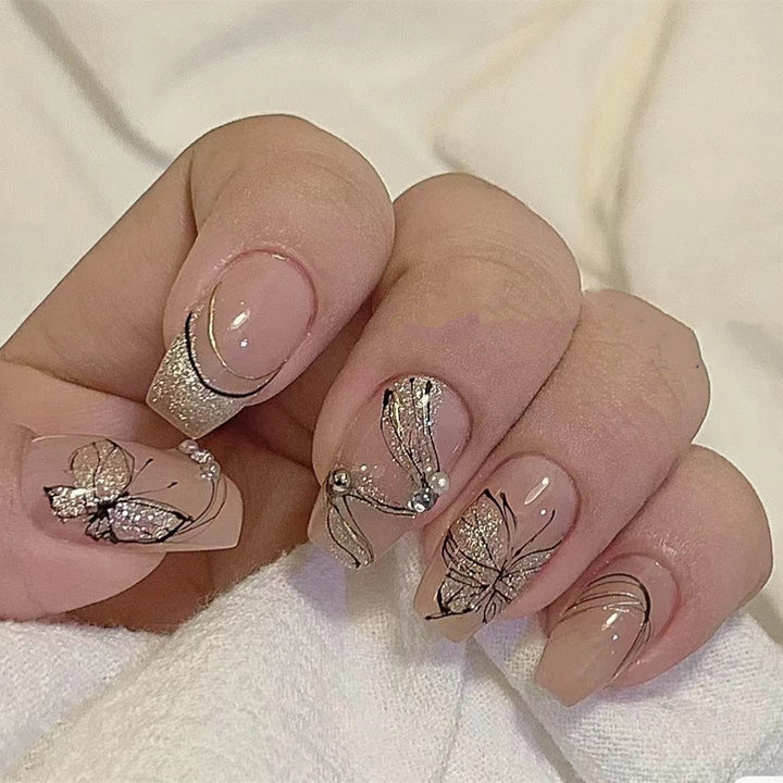 Artistic Butterfly Nail Art Set