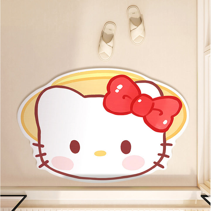 Hello Kitty Plush Bath Mat for Bathrooms