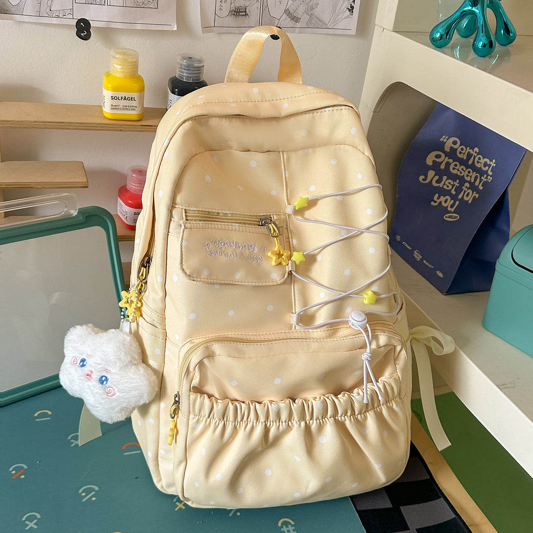 Cute Polka Dot Design Backpack Kalsten