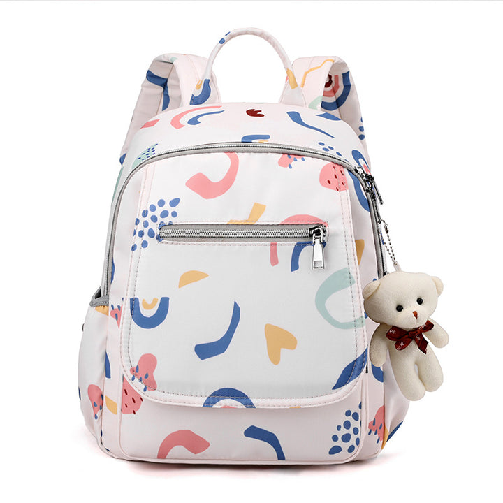 Leisure backpack with creative patterns and versatile compartments Kalsten
