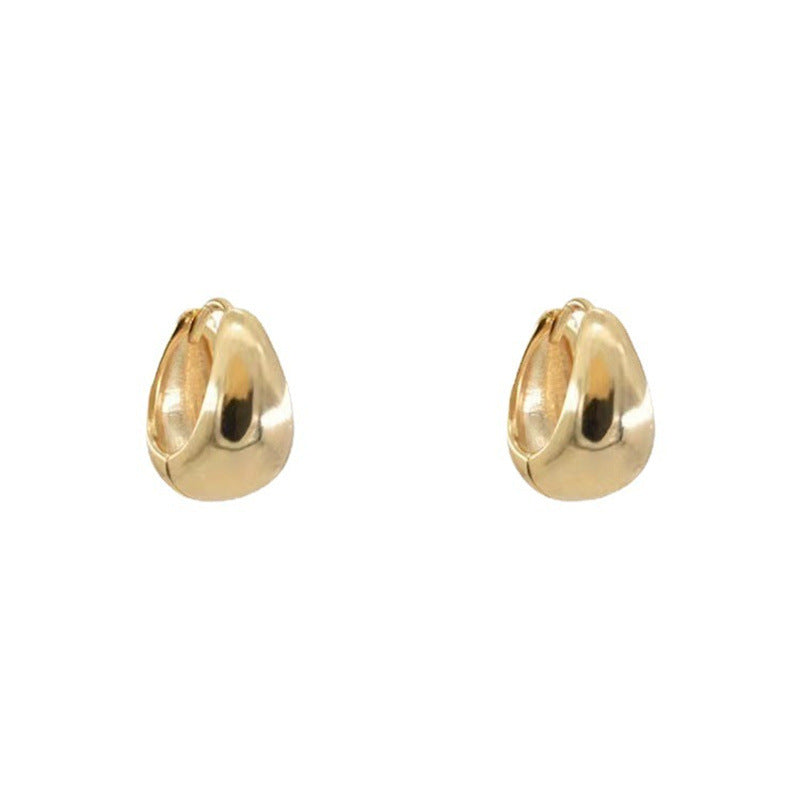 Fashionable Hoops Made of High-Quality Metal Kalsten