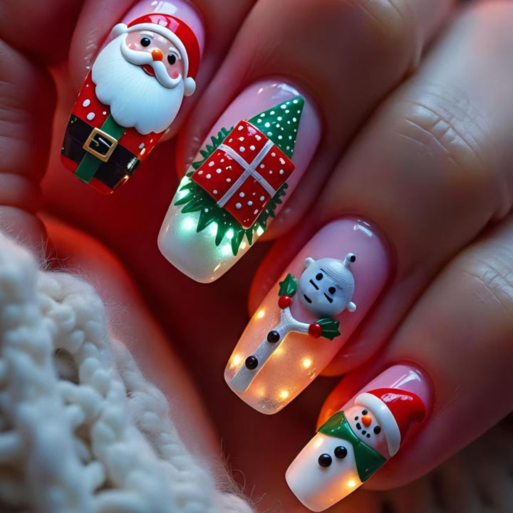 Festive Nail Art Artificial Nails Kalsten