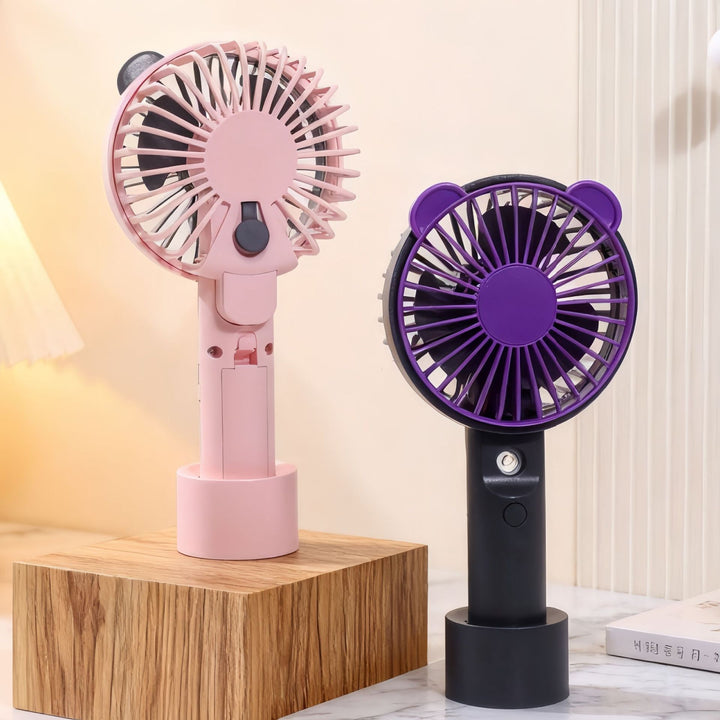 Ladies portable hand fan with spray function Kalsten
