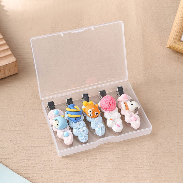 Compact Clear Medication Organizer Case Kalsten