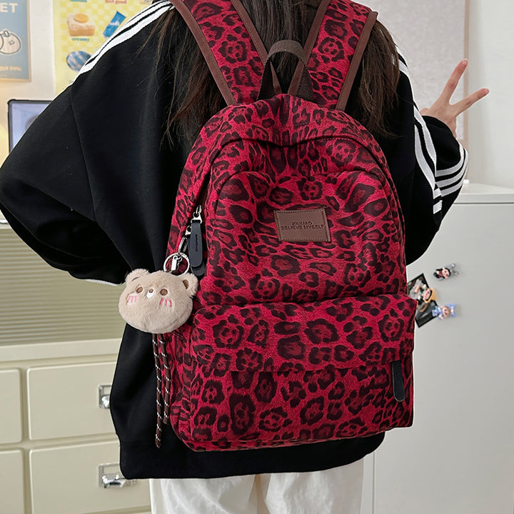 Stylish Animal Print Backpack Kalsten