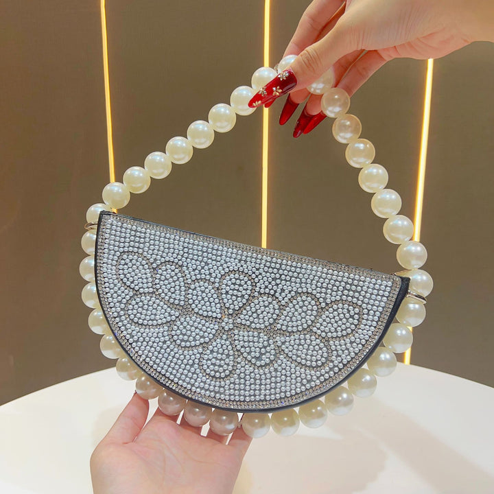 Beaded Floral Evening Bag