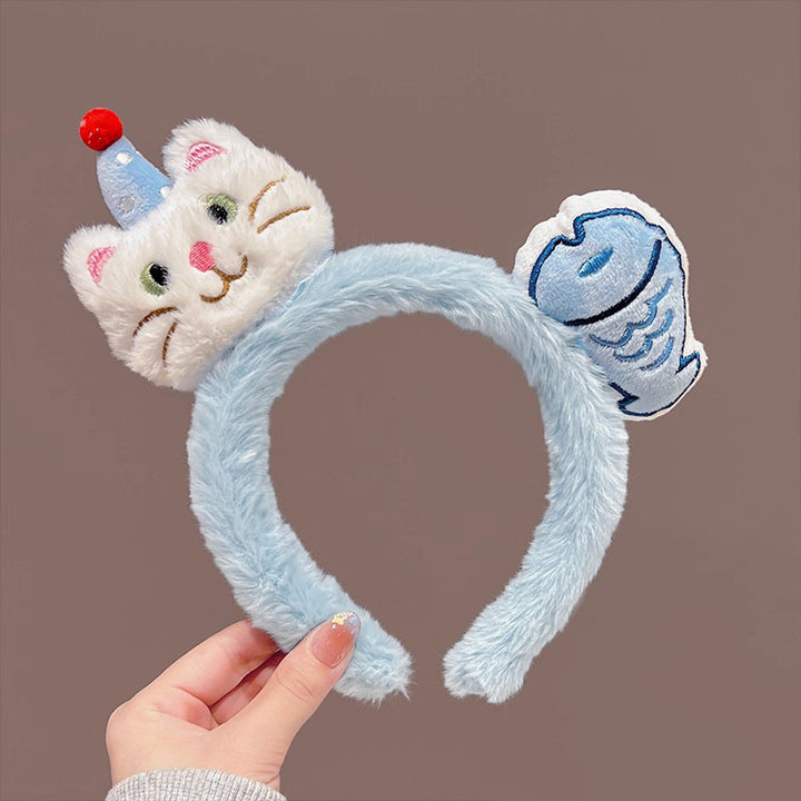 Plush Animal-Themed Hair Band Kalsten