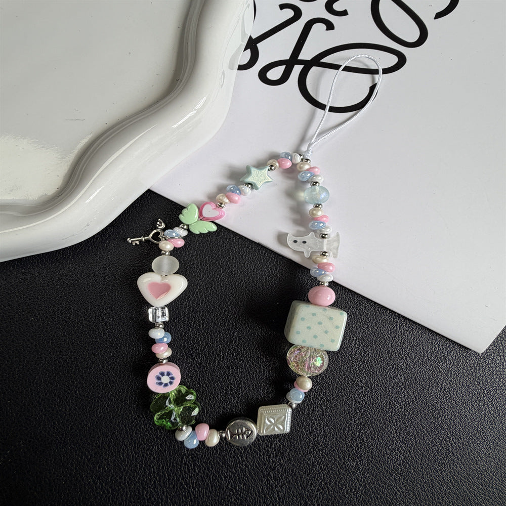 Decorative Beaded Charm Necklace Kalsten 1790135825