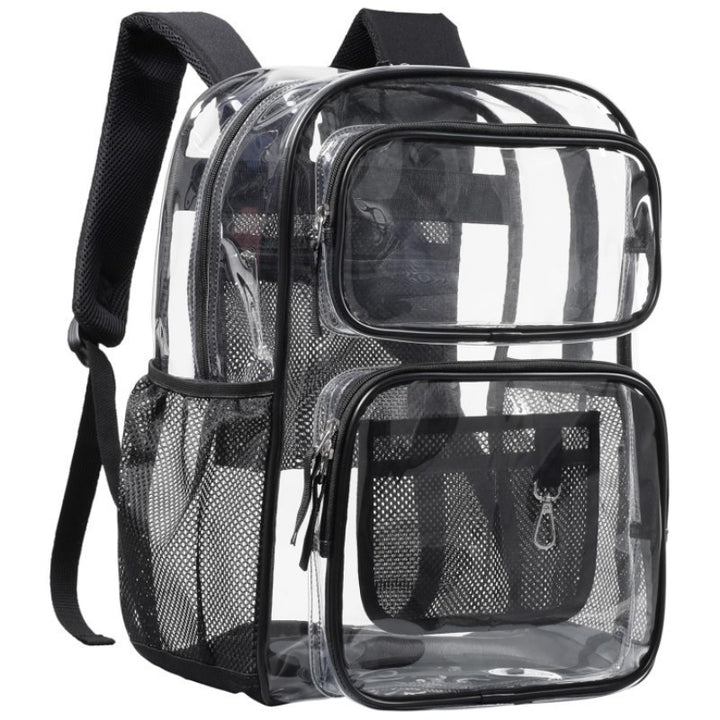 Transparent Backpack with Multiple Compartments Kalsten