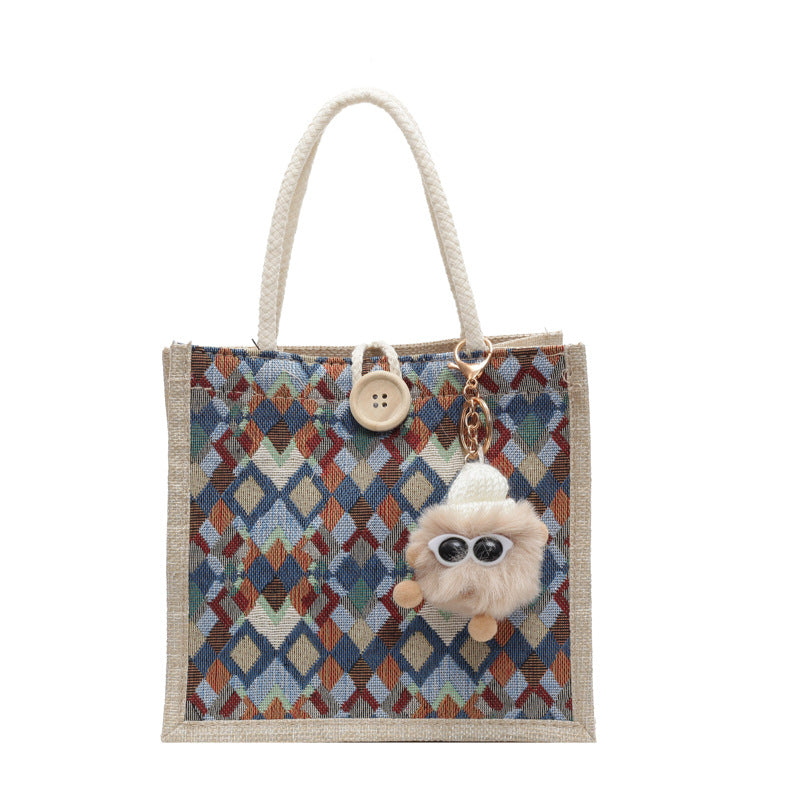 Handcrafted Bohemian Tote Bag