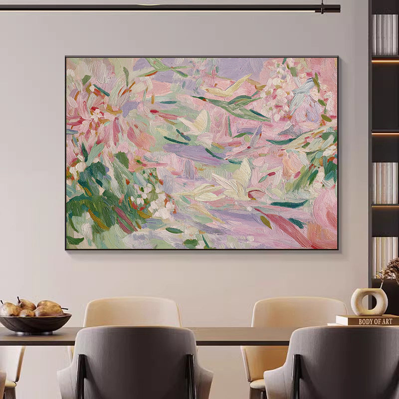 Floral Impressionist Canvas Art
