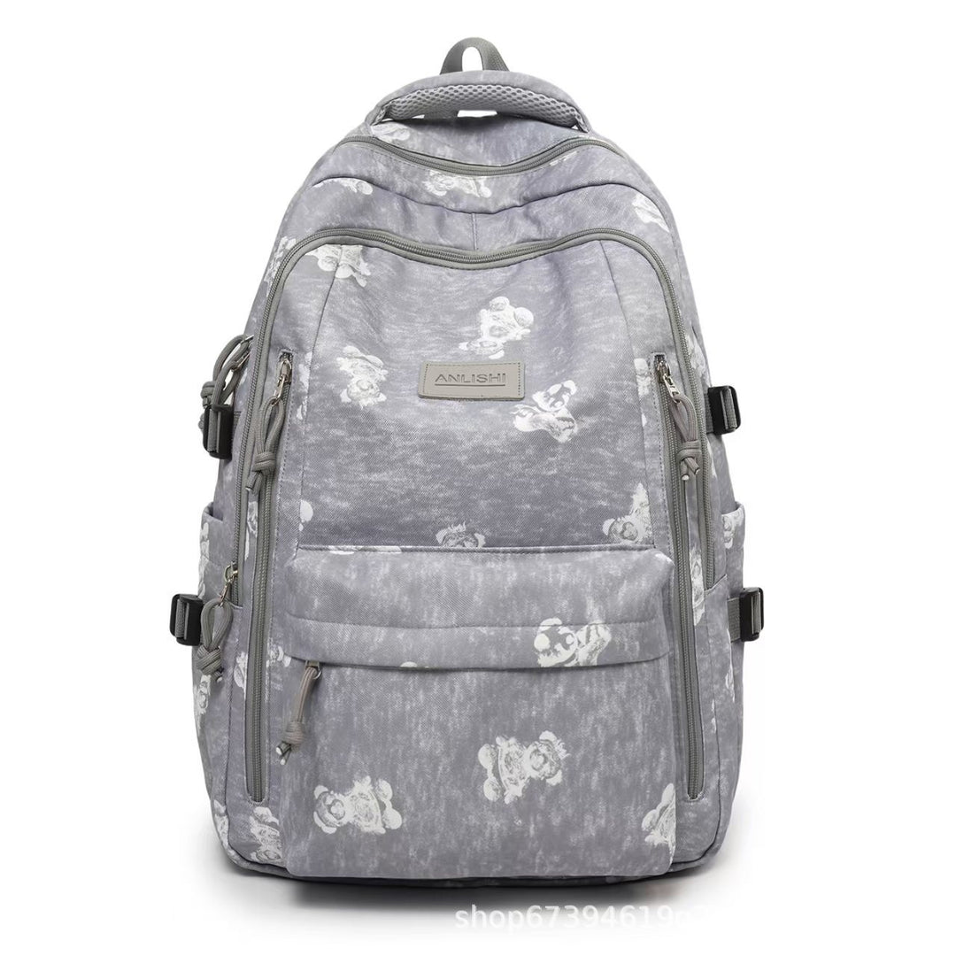Versatile Graphic Printing Backpack Kalsten