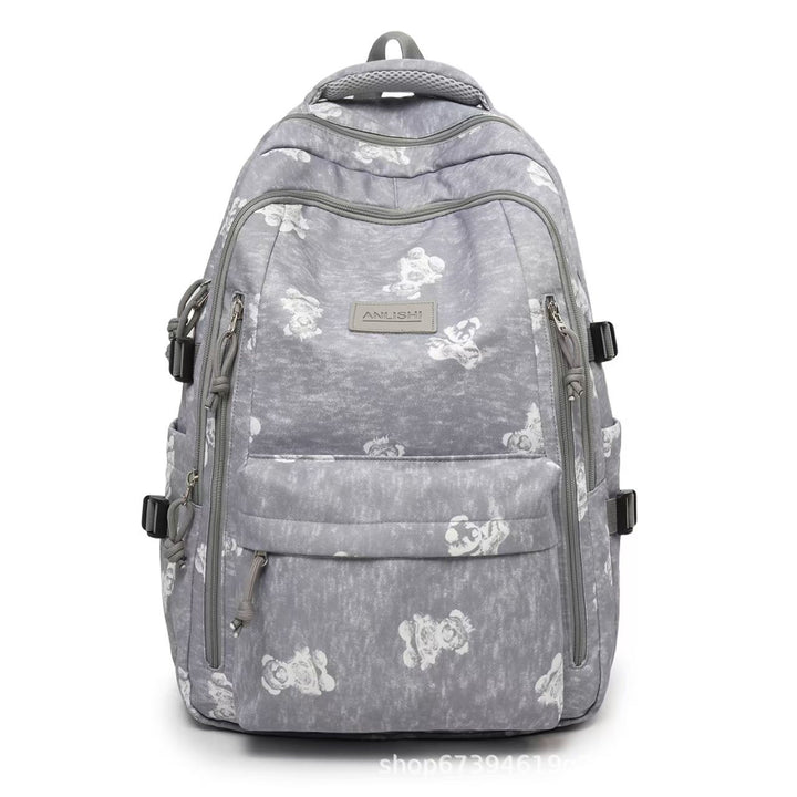 Versatile Graphic Printing Backpack Kalsten
