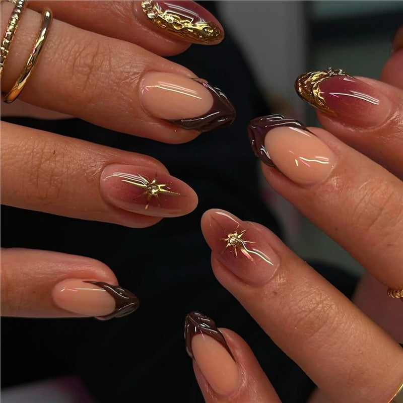 Artistic Gel Press-On Nail Art Kalsten