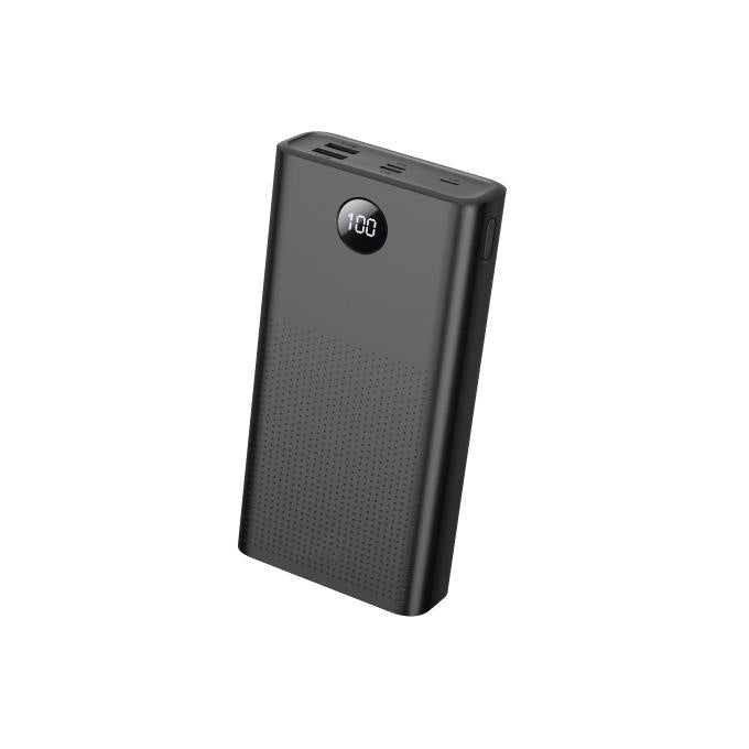 High-capacity dual-port fast charging power bank with digital battery display and USB-C pass-through Kalsten