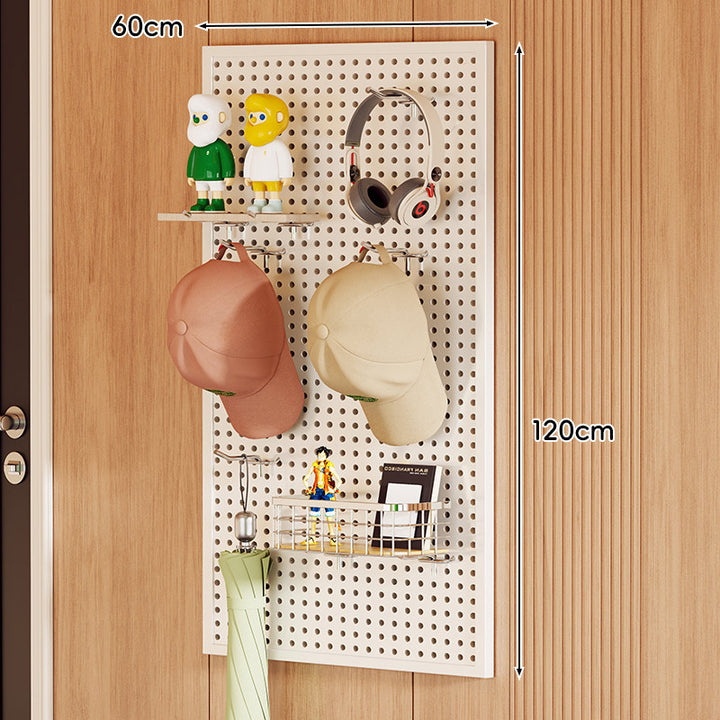 Wall-Mounted Pegboard Organizer