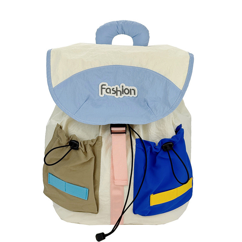 Colorful Multi-Pocket Casual Backpack Kalsten