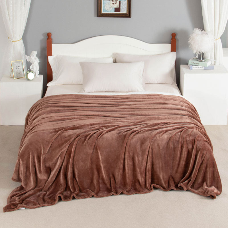 Plush Fleece Throw Blanket Kalsten