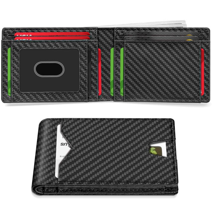 Carbon Fiber Slim Card Holder Kalsten