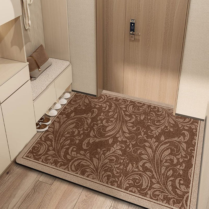 Elegant Floral Pattern Area Rug