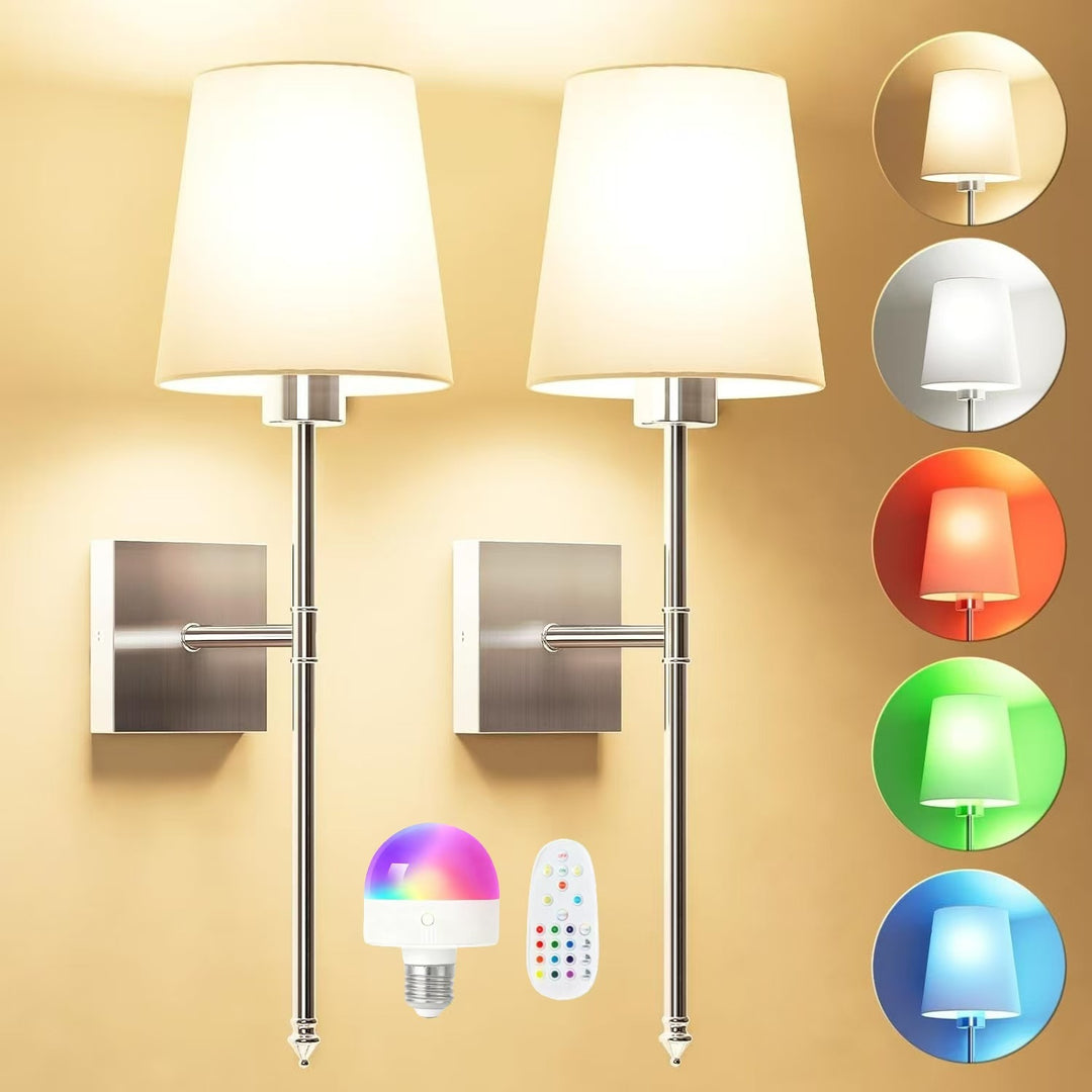 Adjustable Smart LED Wall Sconces