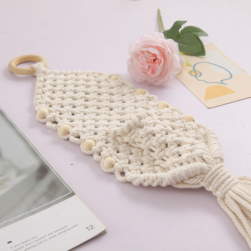 Decorative Macramé Wall Hanging Organizer Kalsten