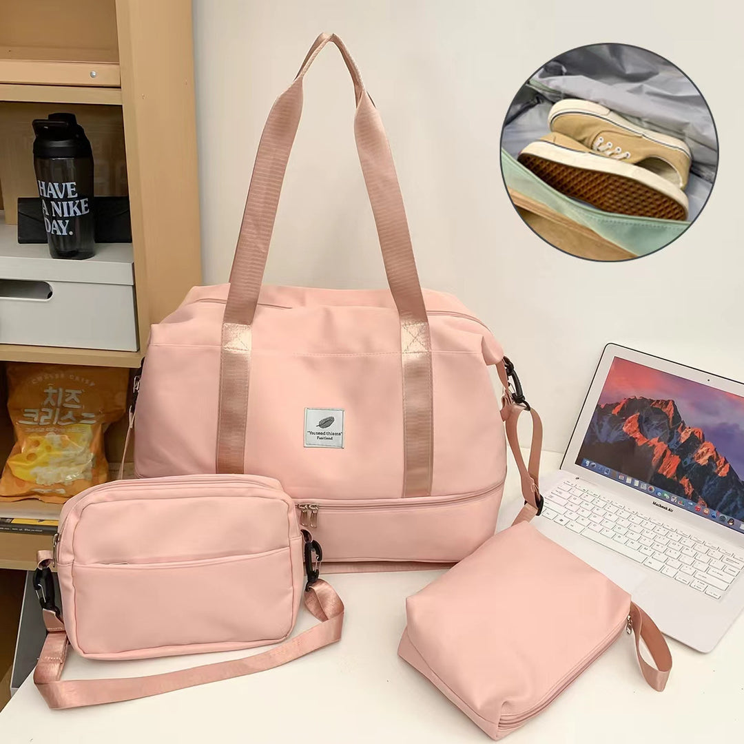 Multifunctional Stylish Travel Bag With Separate Compartments Kalsten