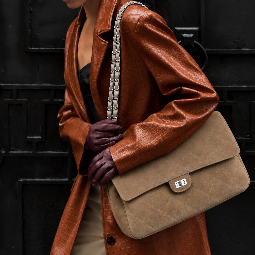 Elegant Quilted Shoulder