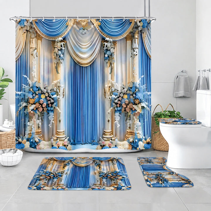 Artistic Floral Bathroom Decor Set Kalsten