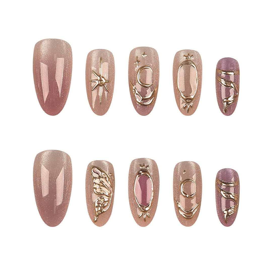 Premium Decorative Nail Tip Set