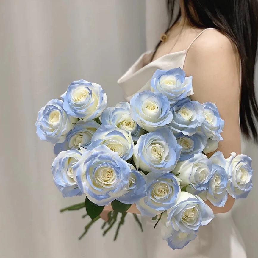 Realistic Faux Rose Bouquet